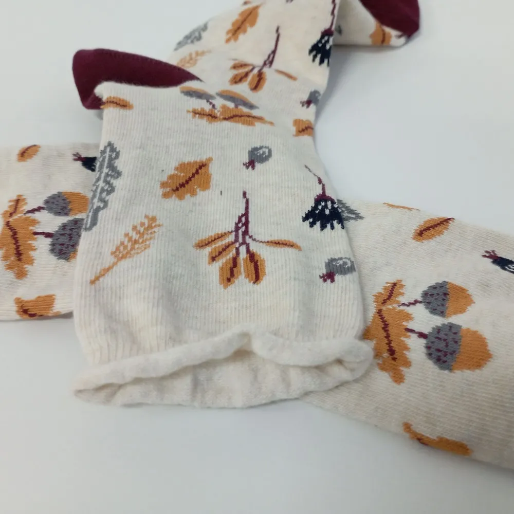 Dámské ponožky s ruličkovým lemem Trepon Eichel, béžové