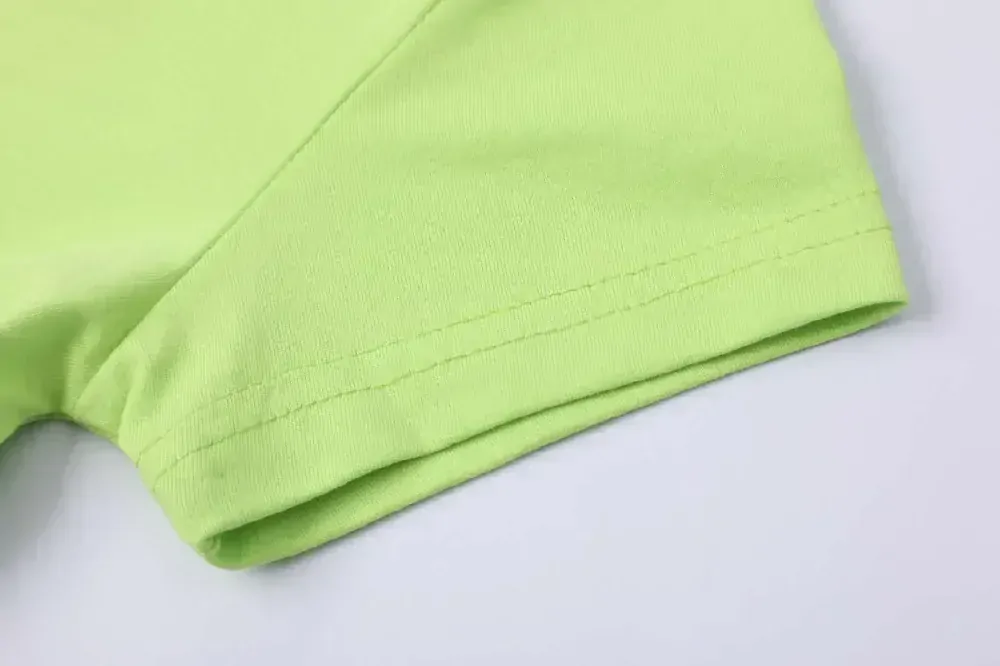 Dívčí tričko kr.r. Kugo FL1207, zelené