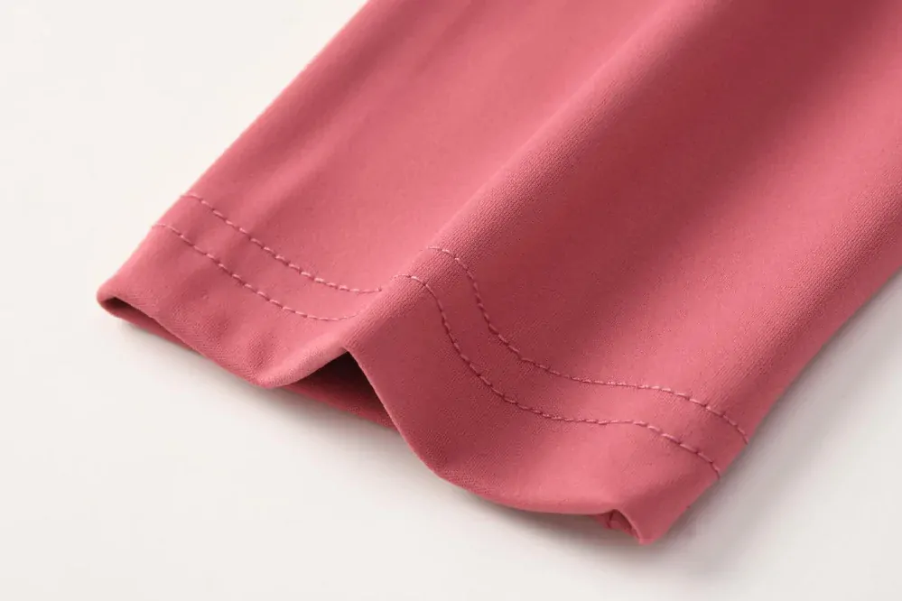 Dívčí funkční legíny Kugo GL8720, starorůžové