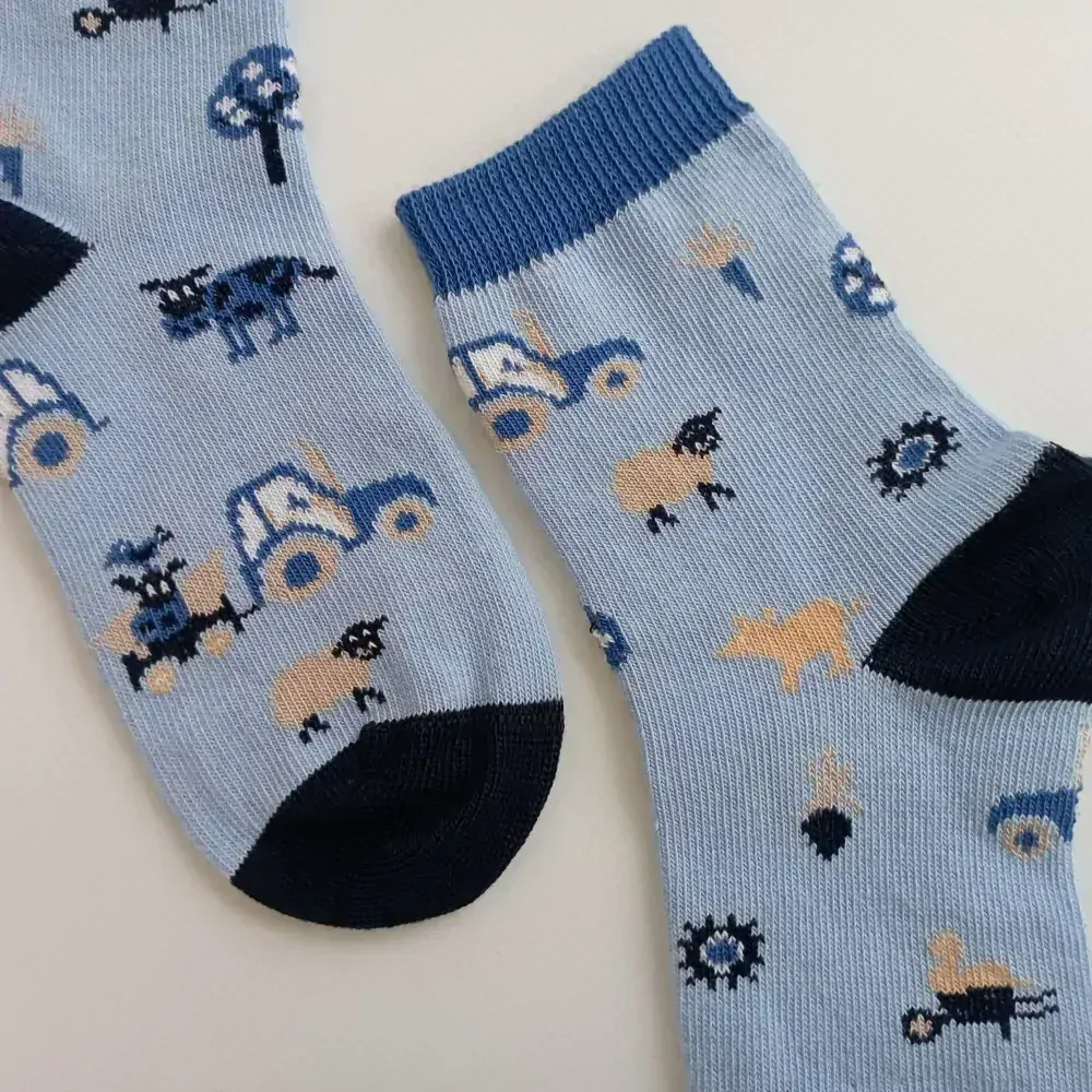 Dětské ponožky Trepon Farmík, modré