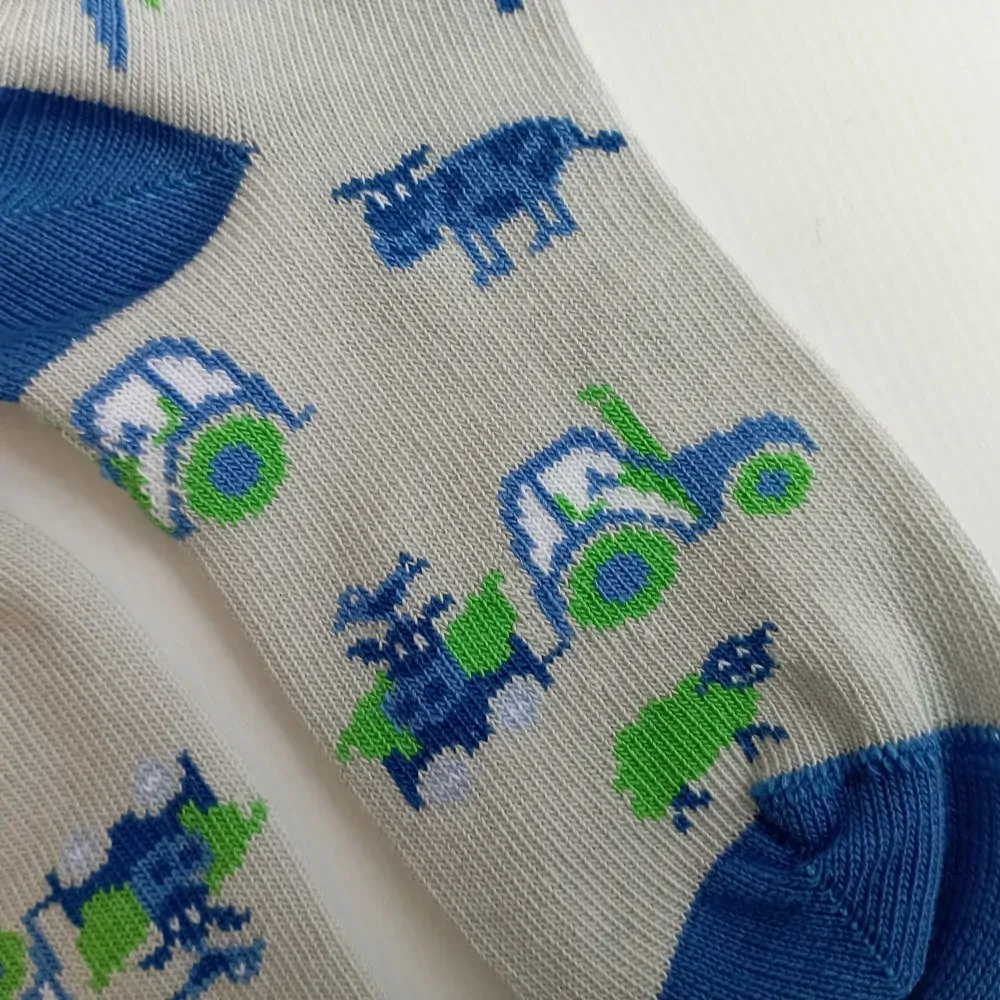 Kojenecké ponožky Trepon Farmík, šedé