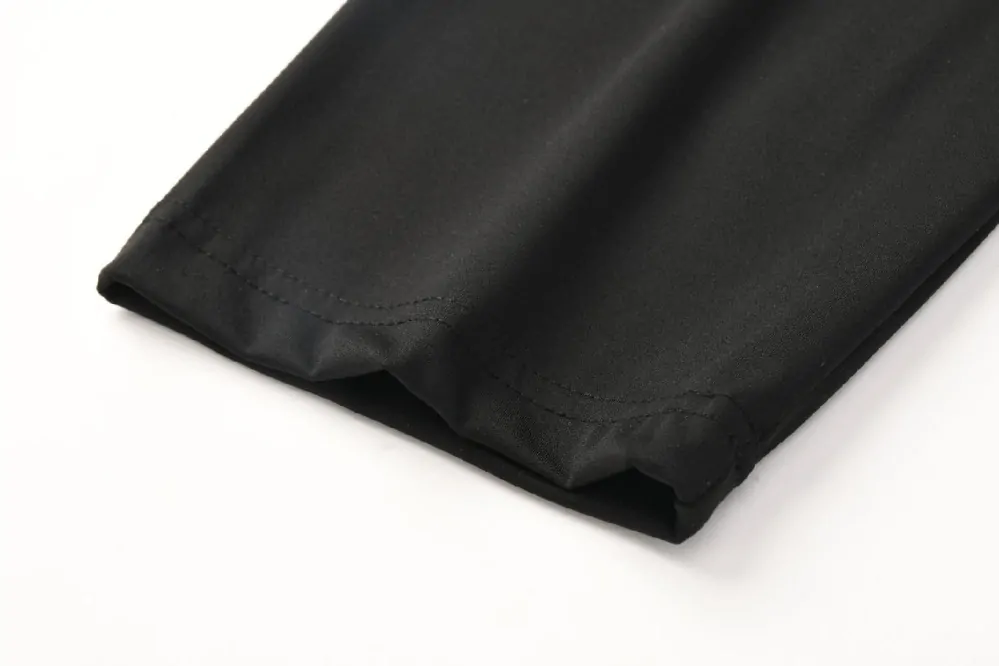 Dámské 3/4 funkční legíny Kugo JK8620, černé / fialový nápis