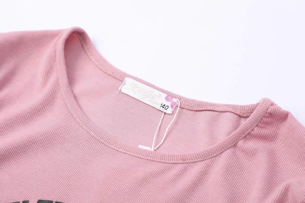 Dívčí šaty Kugo WK0927 starorůžové