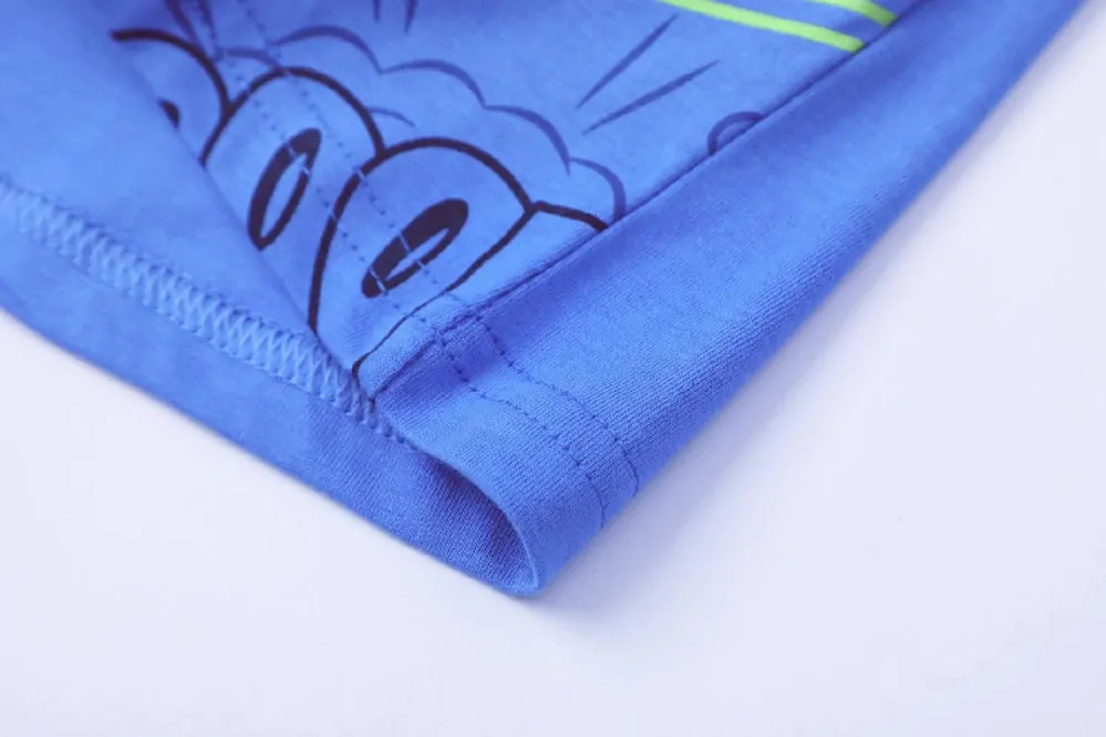 Chlapecké letní pyžamo Kugo WT7310, modré