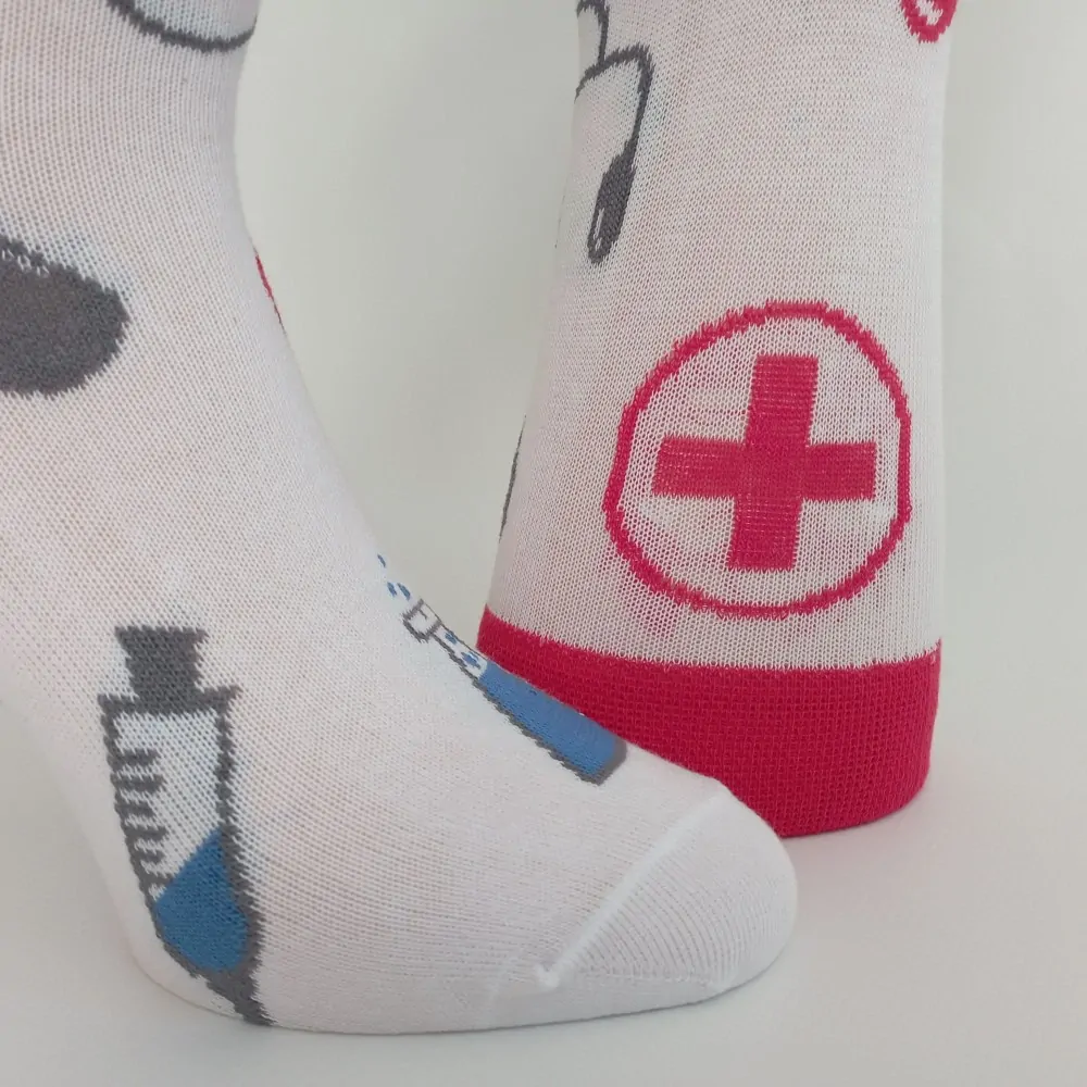 Dámské ponožky Trepon Vizita, bílé