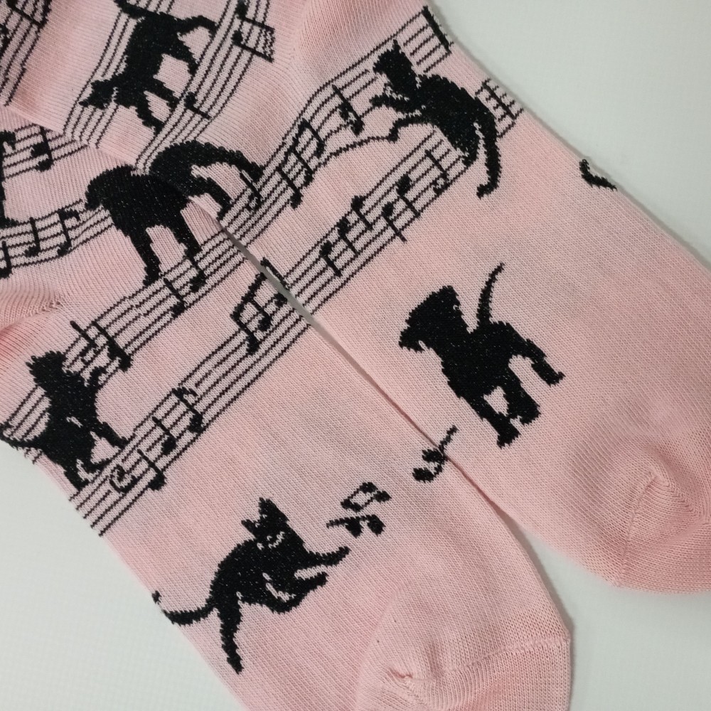 Dámské ponožky s ruličkovým lemem Trepon Mozart, růžové