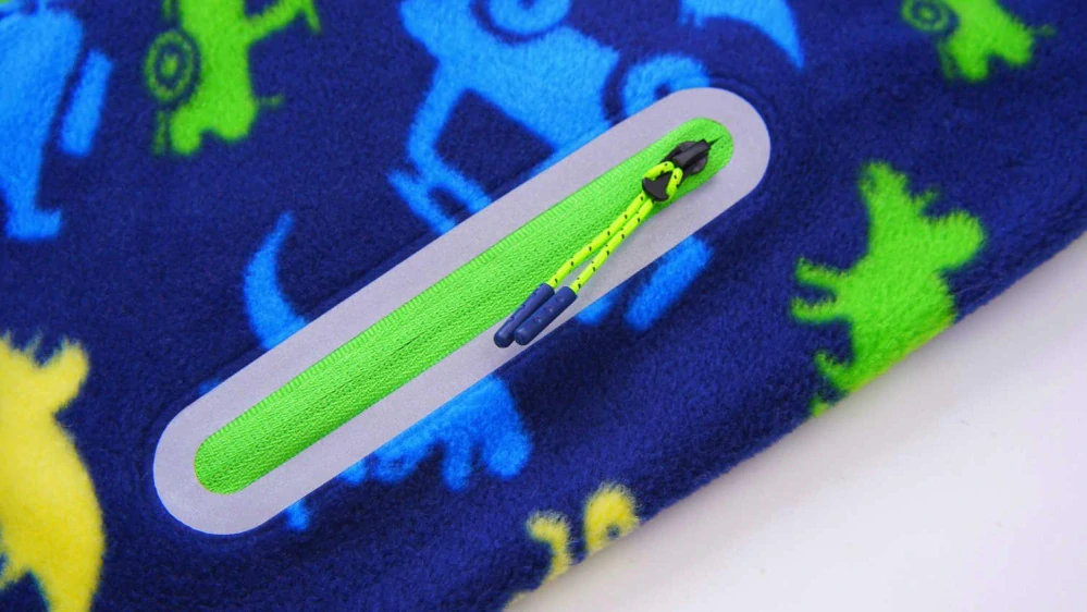 Chlapecká flísová mikina Kugo FM9711, tmavě modrá