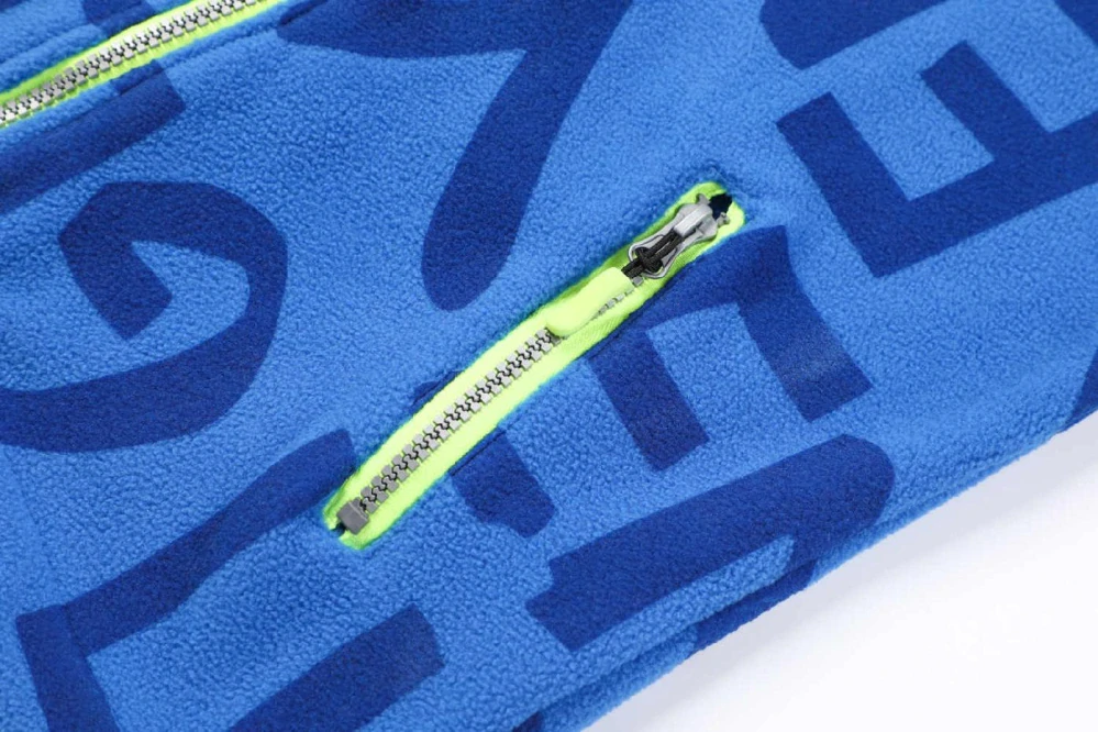 Chlapecká flísová mikina Kugo FM0331 světle modrá