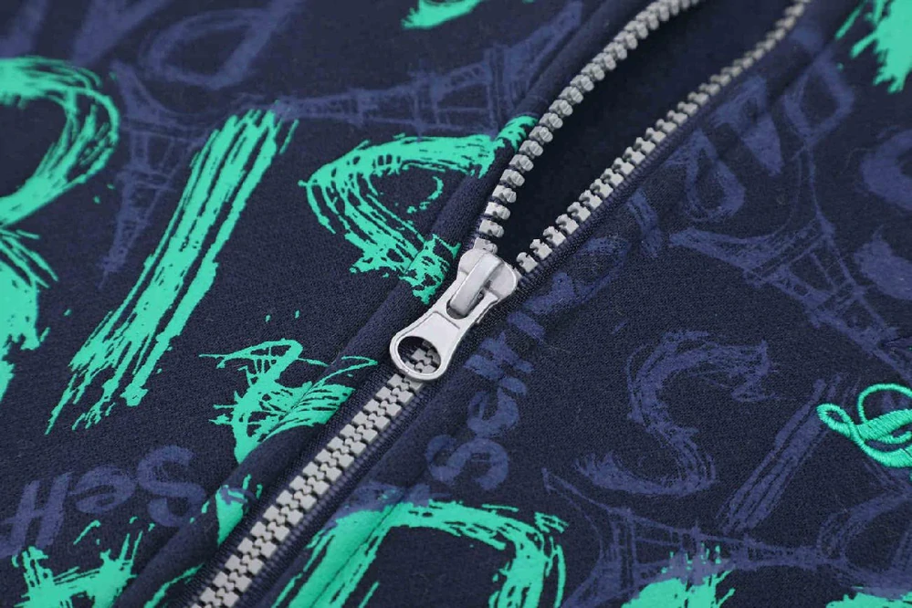 Teplá chlapecká mikina Kugo FM0366 tmavě modrá