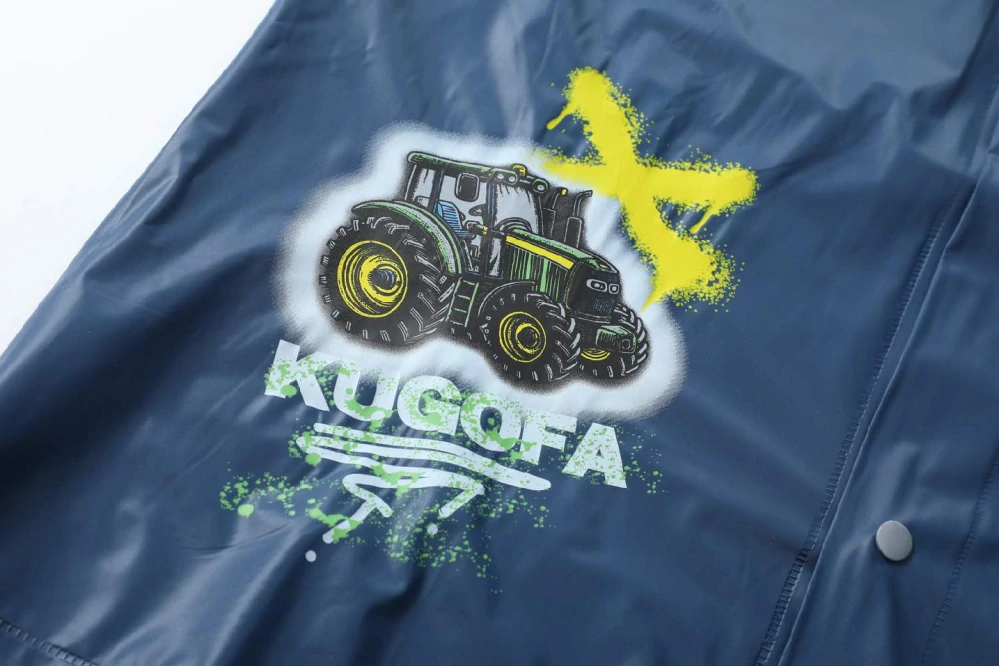 Chlapecká pláštěnka Kugo P7826 modro-zelená