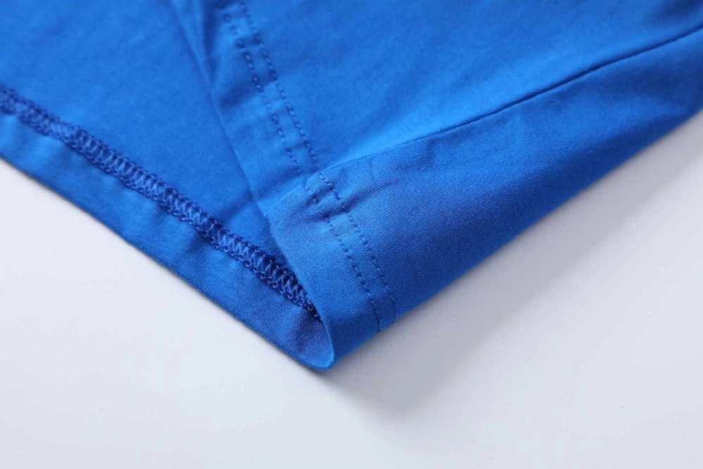 Chlapecké tričko dlouhý rukáv Kugo DT9421 středně modré