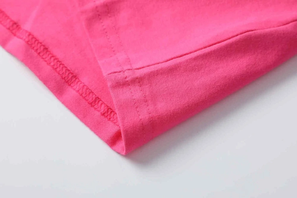 Dívčí tričko dlouhý rukáv Kugo WK1214 tmavě růžové