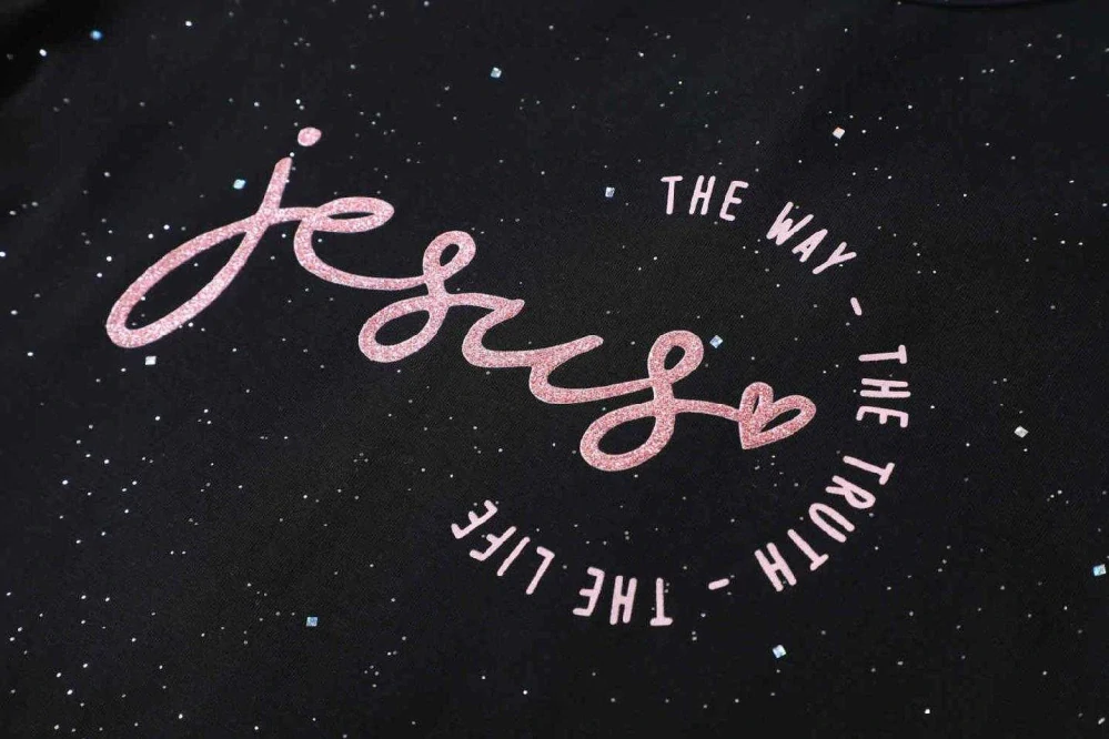 Dívčí tričko dlouhý rukáv Kugo ST3623 černé