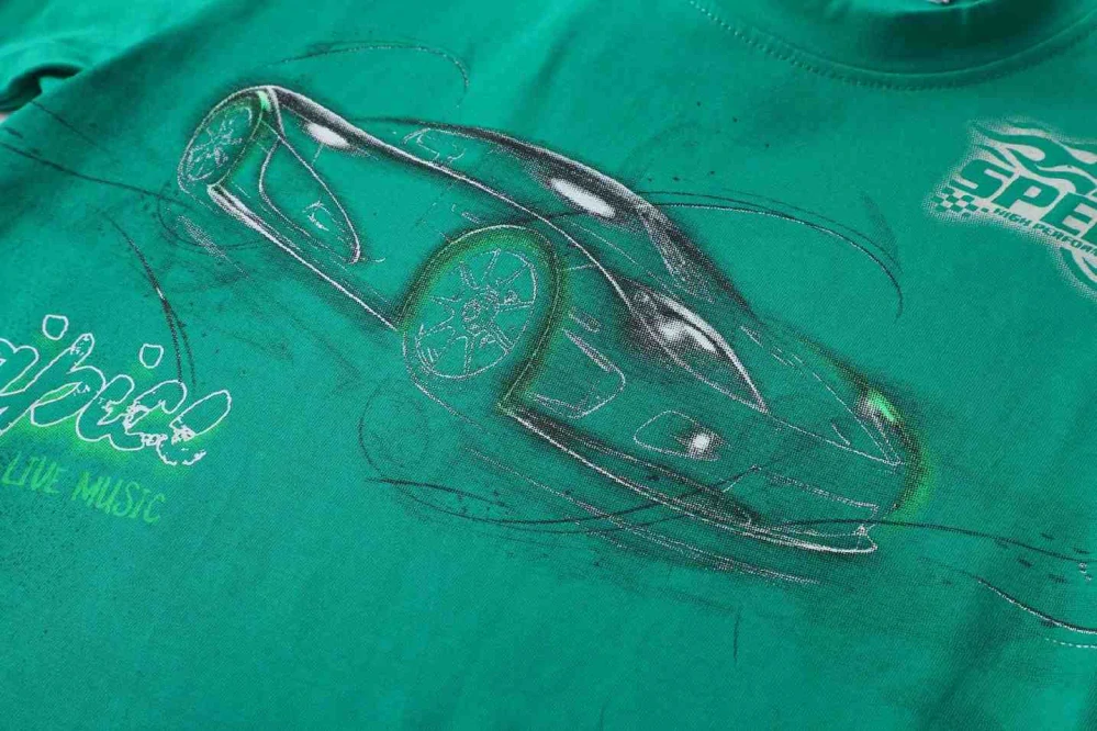 Chlapecké tričko dlouhý rukáv Kugo XC1302 zelené