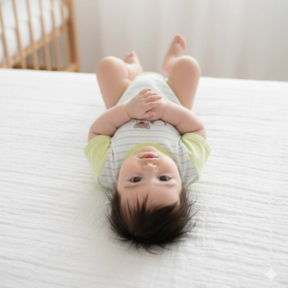 Dětské body dlouhý rukáv Baby Boom zelené