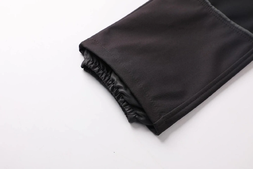 Chlapecké softshellové kalhoty nezateplené Kugo HK5302 černé