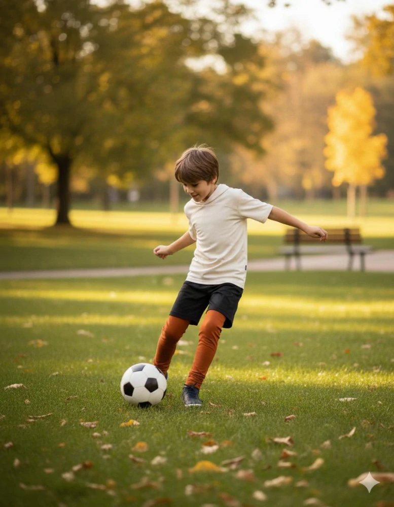 Dětské legíny Jožánek skořicové
