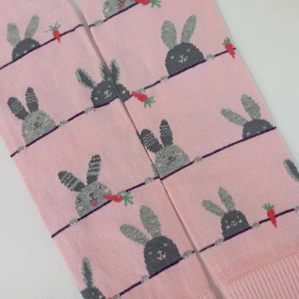 Dětské punčochové legíny Trepon Ušák světle růžové