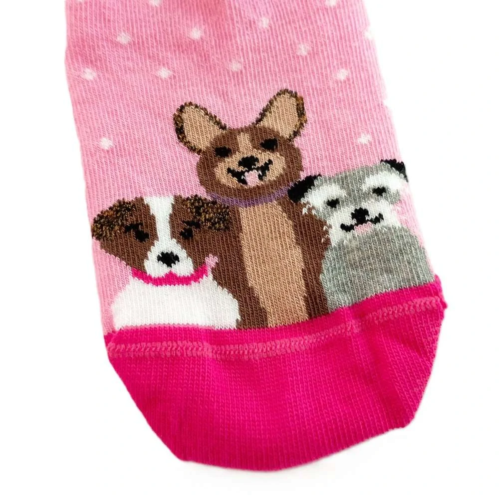 Dívčí nízké ponožky Trepon Friend růžové