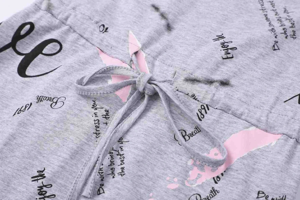 Dívčí šaty krátký rukáv Kugo HS9331 šedé