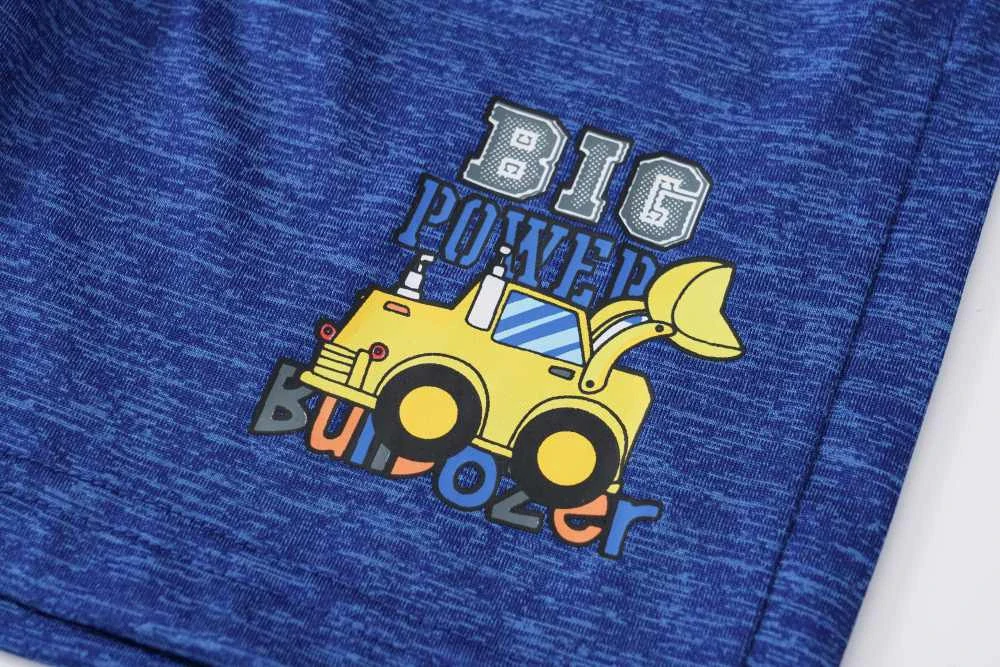 Chlapecké funkční kraťasy Wolf T2544 modrý melír