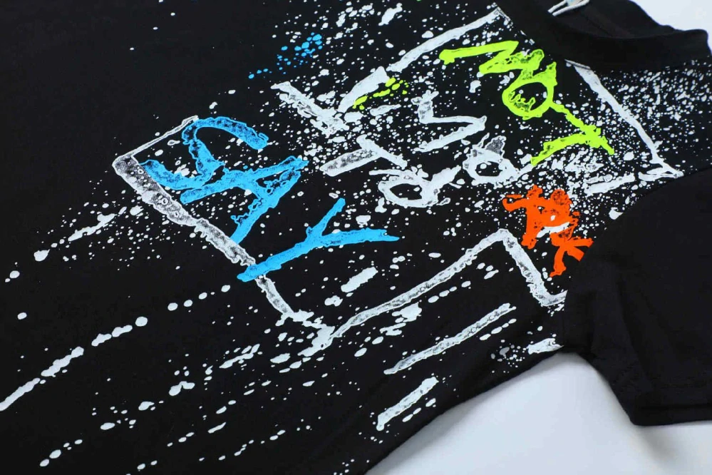 Chlapecké tričko krátký rukáv Kugo DC9388 černé