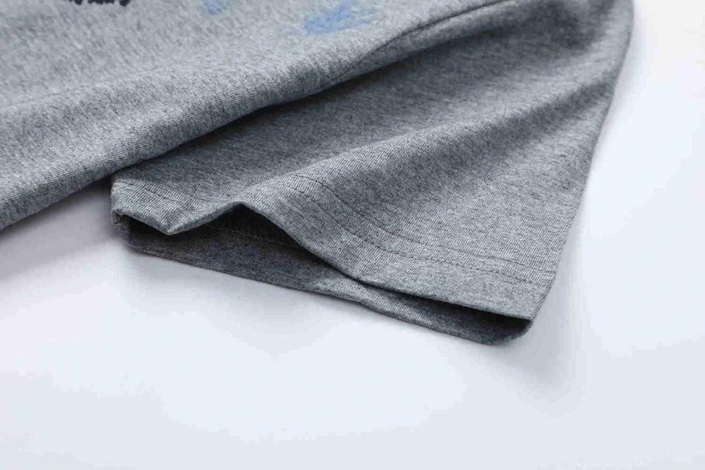 Chlapecké letní pyžamo (krátké) Kugo MP5886 šedé