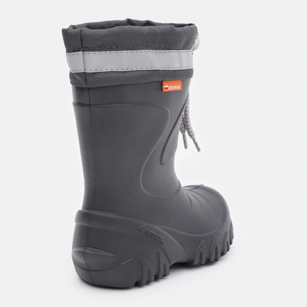 Dětské mrazuvzorné zateplené holinky Demar Mammut-S I tmavě šedé