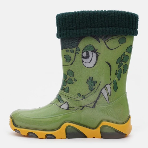 Dětské zateplené holinky Demar Stormer Lux Print B Krokodýl