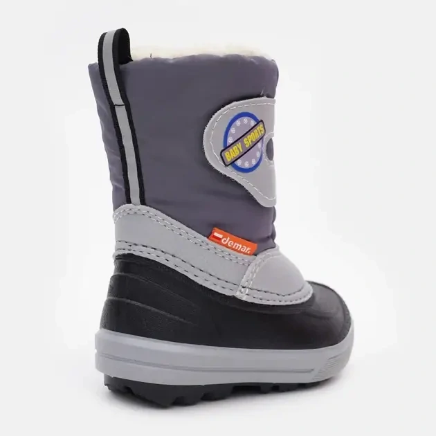 Dětské sněhule Demar Baby Sports 1506 D šedé