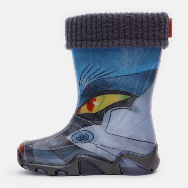 Dětské zateplené holinky Demar Stormer Lux Print HE Transformer