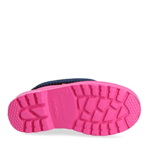 Dětské zateplené holinky Demar Dino F růžové