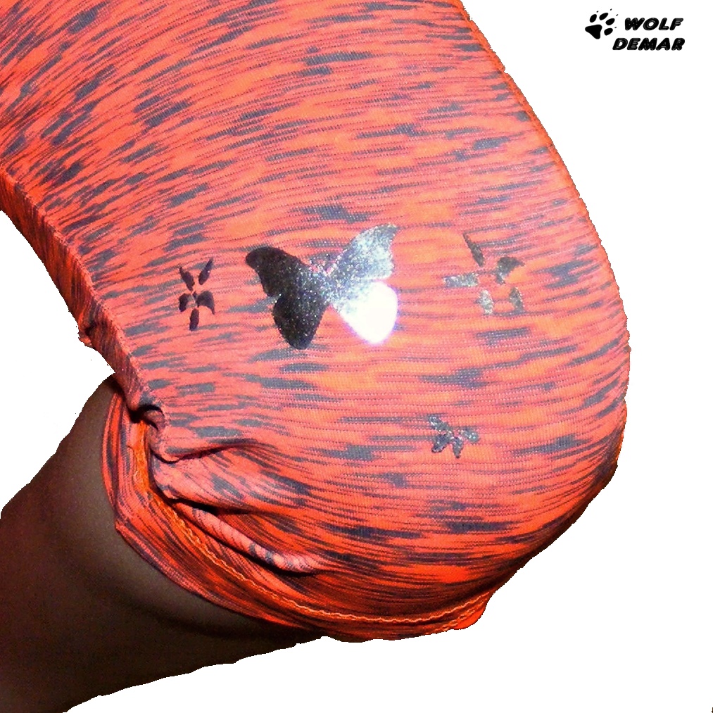 Dívčí 3/4 legíny WOLF H2047 oranžové