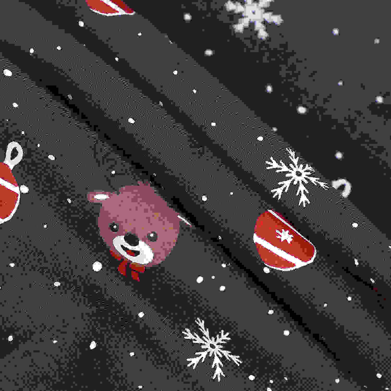 Chlapecké pyžamo KUGO MP1310 VÁNOČNÍ červené