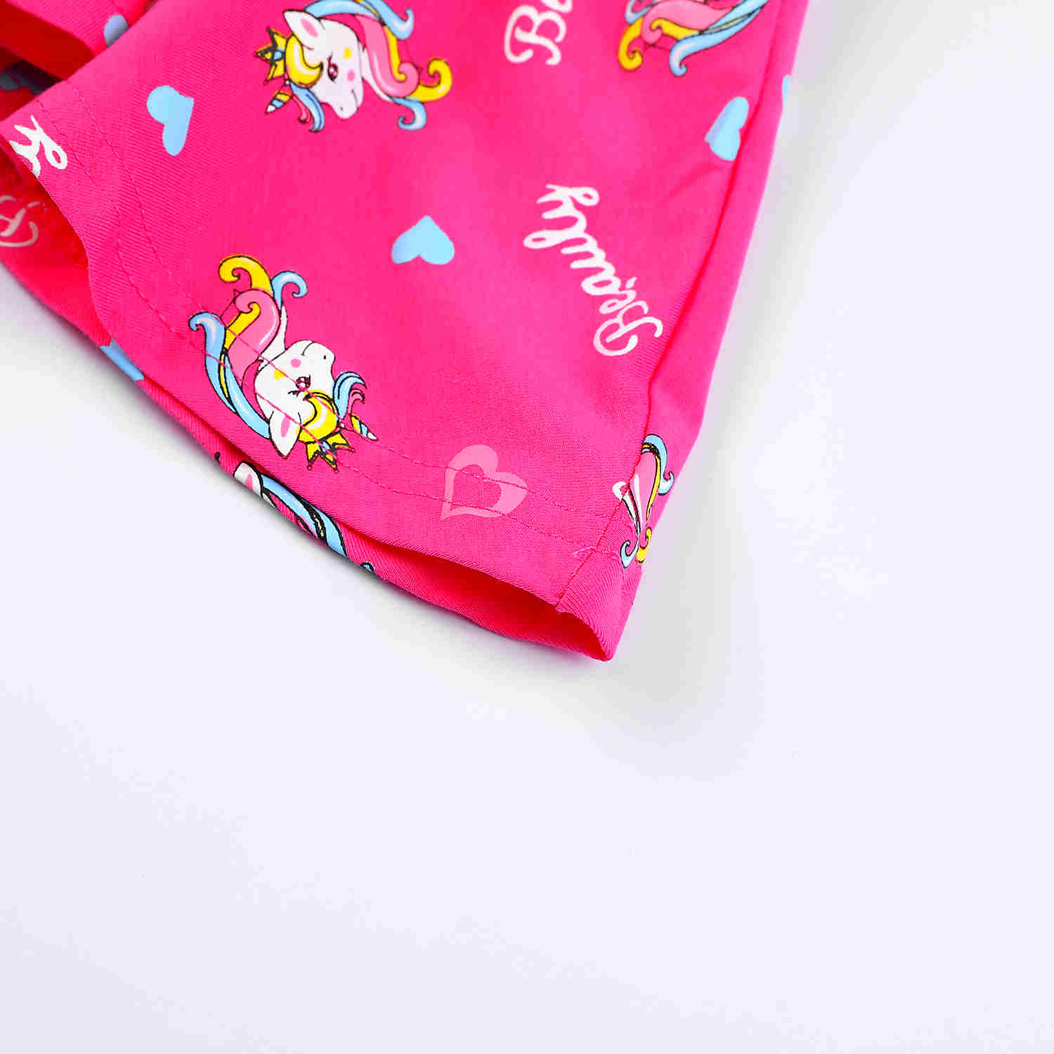 Dívčí sukně KUGO HS0629 tm. růžová