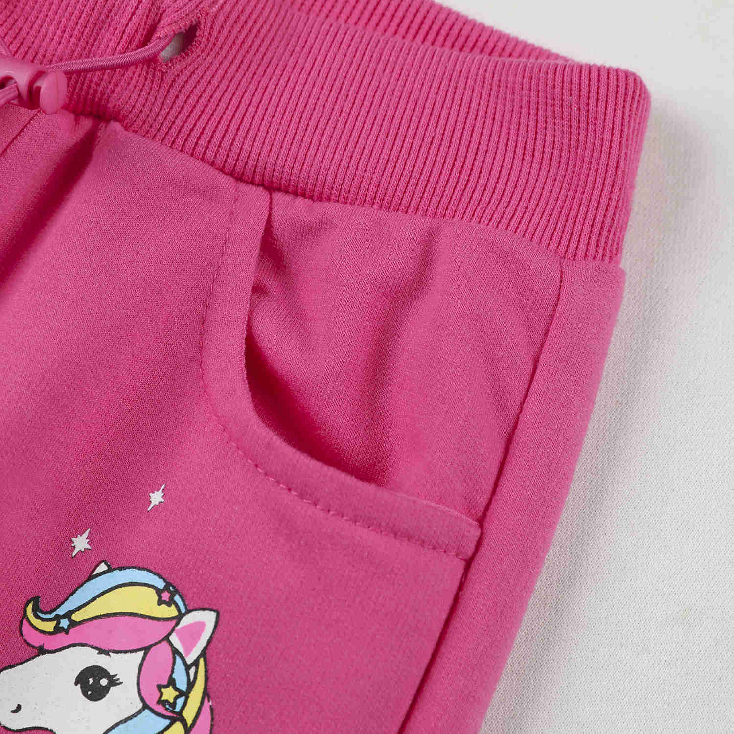 Dívčí tepláky KUGO KK9910 růžové