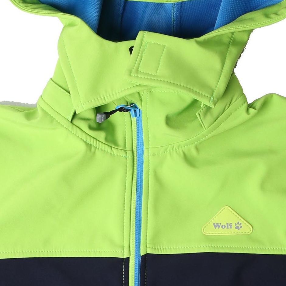 Softshellová bunda bez zateplení WOLF B2265 světle modrá