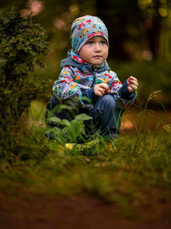 UNUO Dětská fleecová čepice Homeless, ZOO na výletě