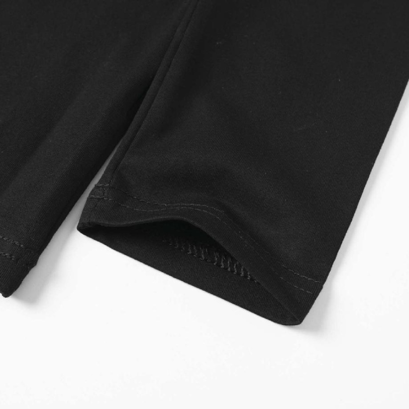 Dívčí tričko dl.r. KUGO DC0006, černé