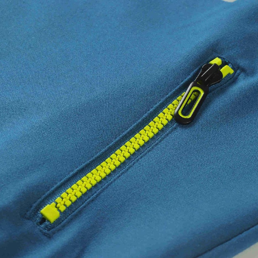 Chlapecká mikina KUGO MM1625, petrolejová