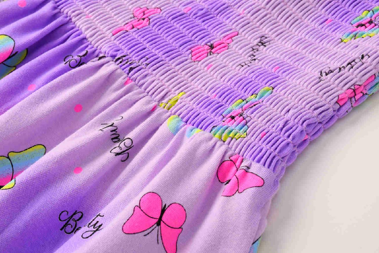 Dívčí šaty KUGO PS3820, fialové