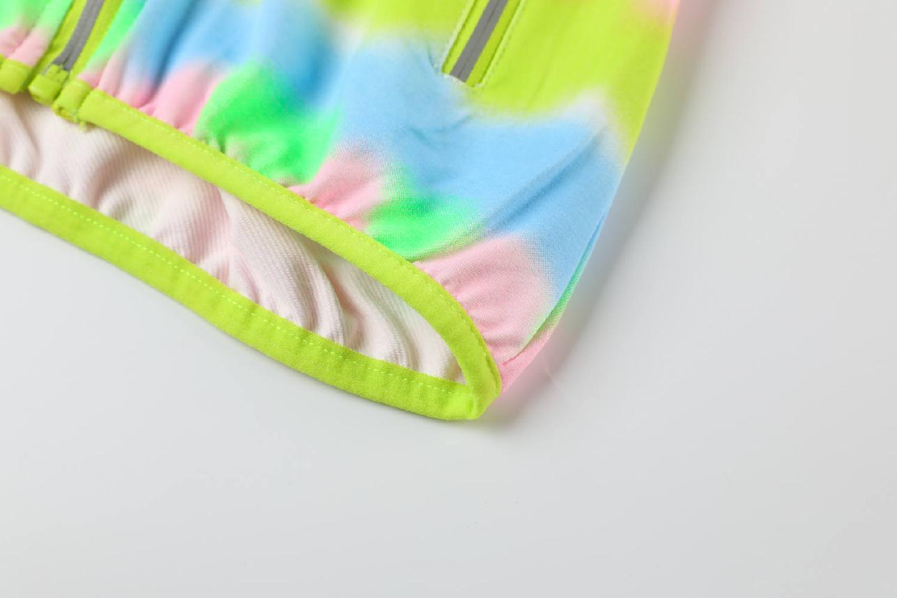 Dívčí mikina KUGO HM9268, zelená, vel. 116-146