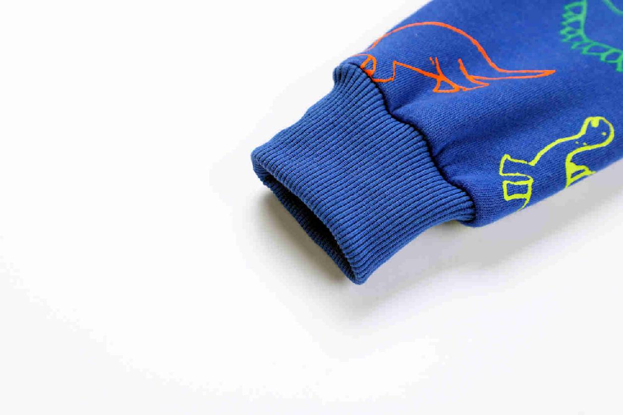 Teplá chlapecká mikina KUGO GM8670, světle modrá