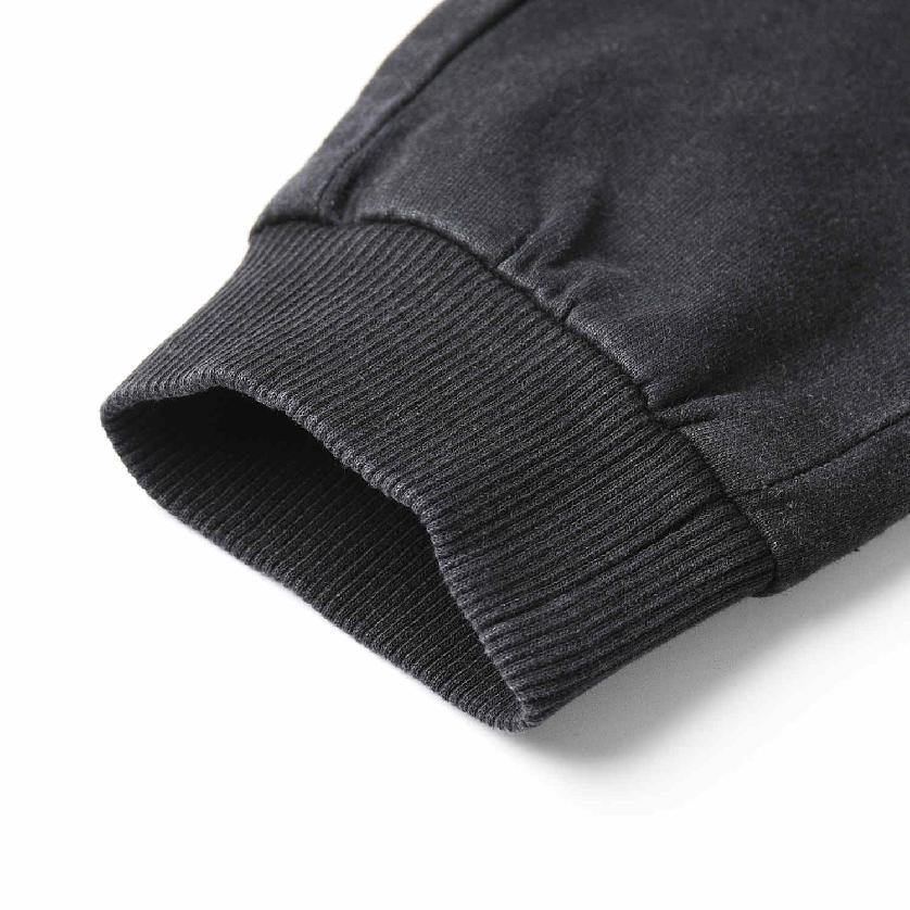 Chlapecké riflové tepláky - kalhoty KUGO CK0906, černé