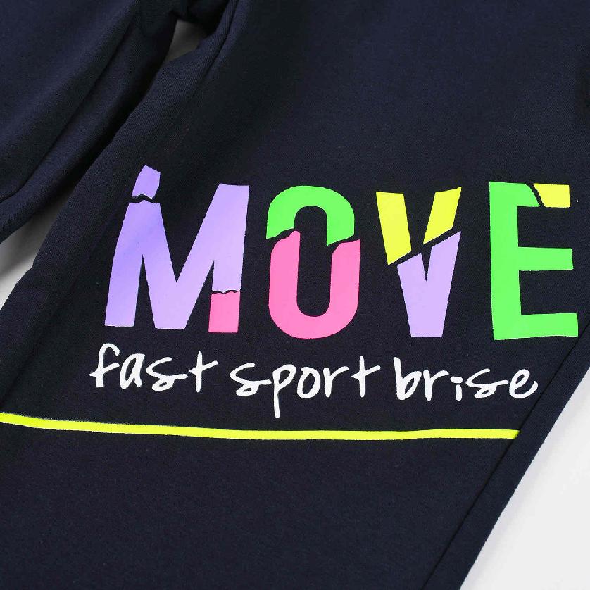 Dívčí tepláky KUGO TM7229, černé