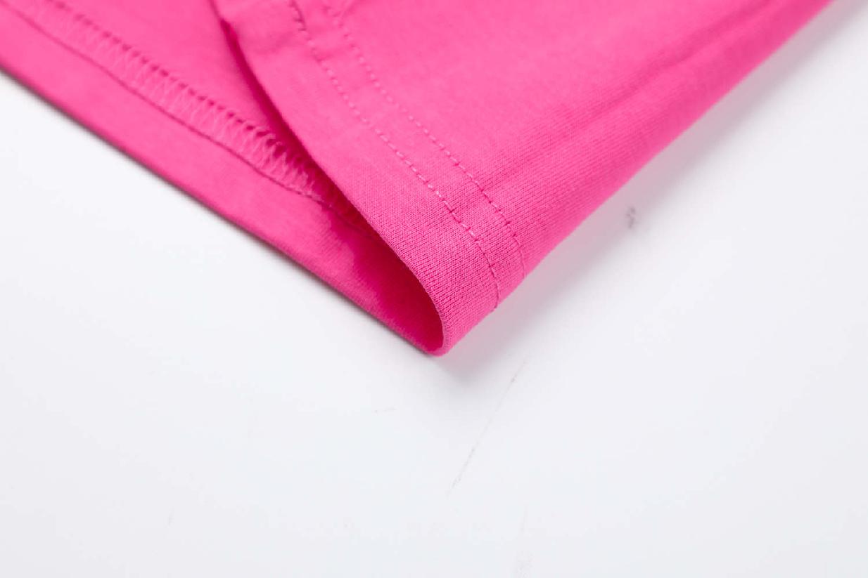 Dívčí vánoční pyžamo KUGO MP3825, sytě růžové