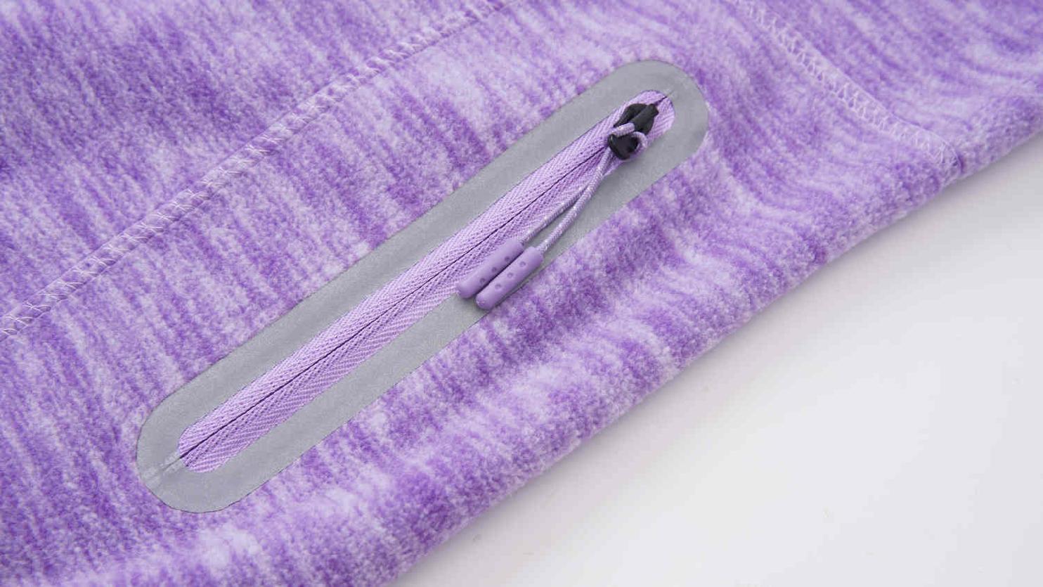 Dívčí flísová mikina Kugo FM9718, fialová