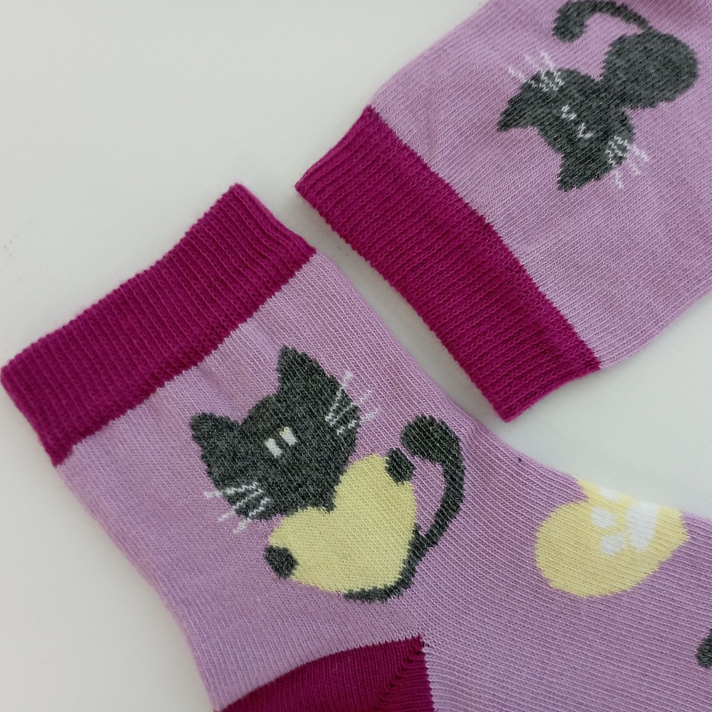 Dívčí ponožky Trepon Mína, fialové