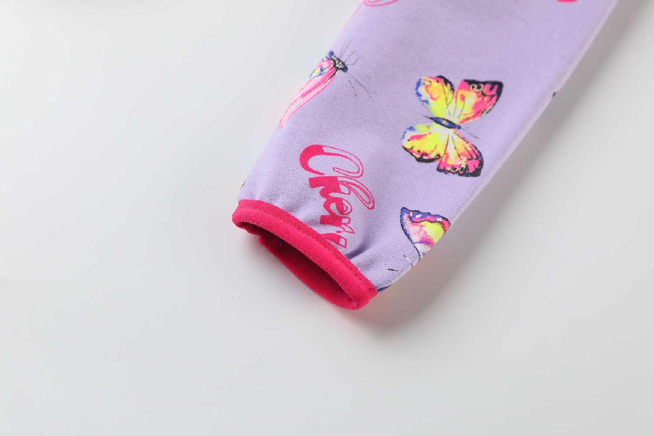 Dívčí mikina Kugo HM9267, fialová