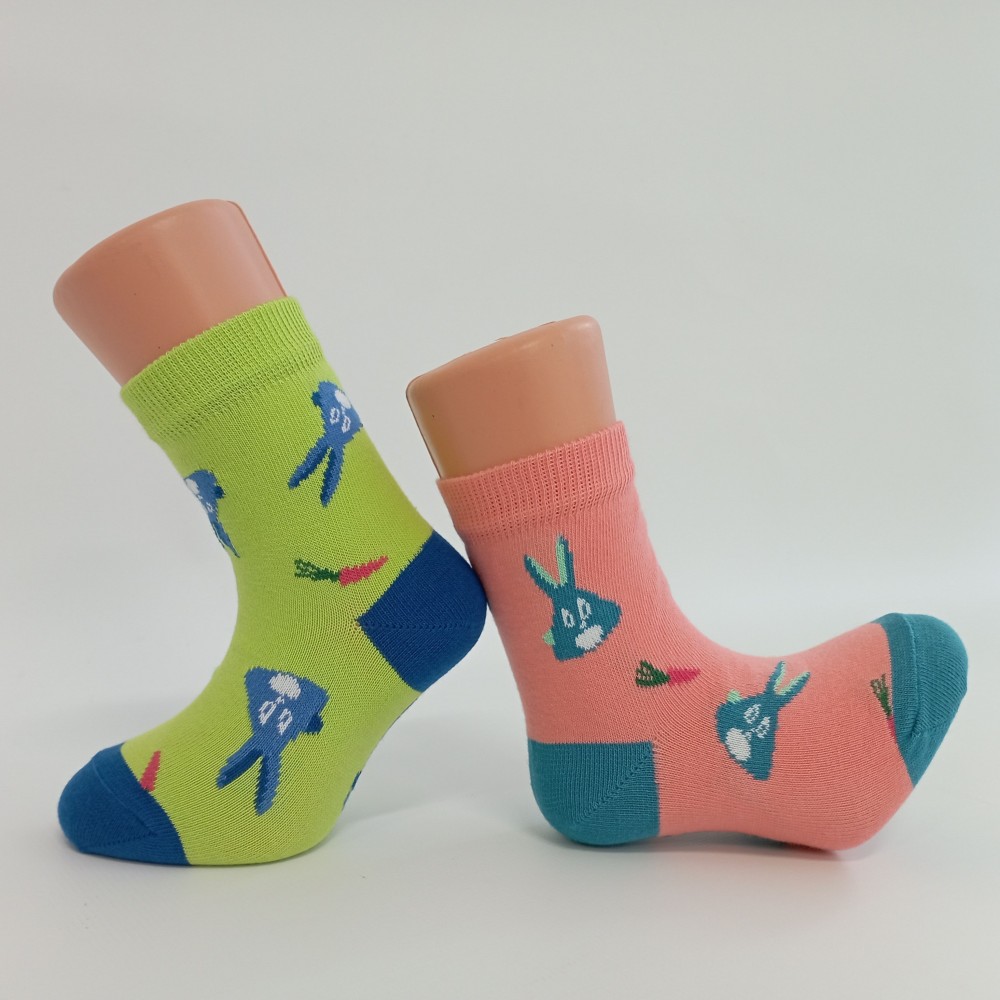 Dětské ponožky Trepon Zajko, zelené